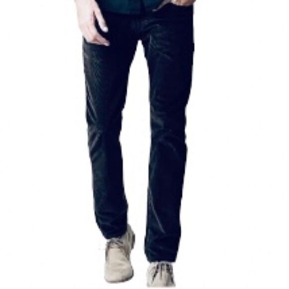 Other - MATCHSTICK Corduroy Dark Blue Pants Argus Mens 32 Waist
